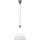 Fabas Luce Provenza 1-flg. Ø 27 cm rund weiß Glas