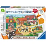 Ravensburger tiptoi Puzzle für kleine Entdecker: Bauernhof
