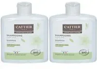 Cattier shampoing argile verte bio cuir chevelu gras Shampooing 2x250 ml