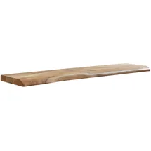 Wohnling Wandregal 120 x 4 x 26 cm Akazie