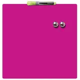 Nobo Weißwandtafel, quadratisch, (B)360 x 360 mm, Pink,