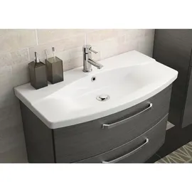 Pelipal Serie 4010 Waschtischunterschrank 4010.198018 Graphit Str. quer 80 cm - LIEFERUNG OHNE WASCHBECKEN & ARMATUR - Grau