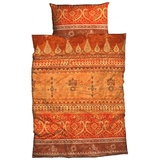 Satin terra 155 x 220 cm + 80 x 80 cm