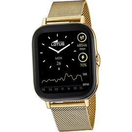 Lotus Edelstahl Herren Uhr Armbanduhr gold Sport Elegant Multifunktion D2UL50049/1 - Gold