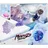 MGA Entertainment Mermaze Mermaidz Winter Waves Crystabella Meerjungfrau-Modepuppe 36 Monate, lila