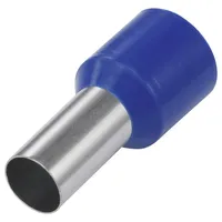 TRU Components 1091270 Aderendhülse 16 mm2 Teilisoliert Blau 100