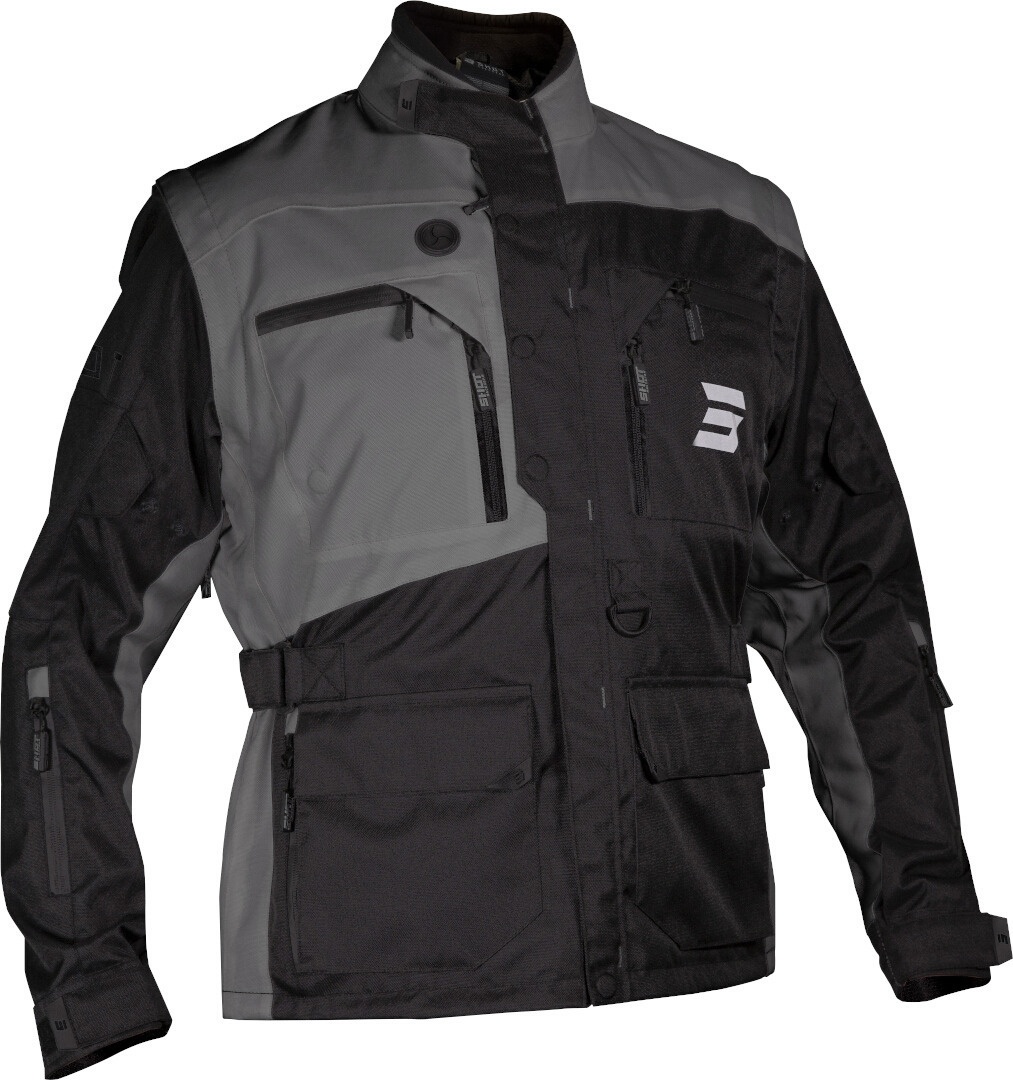 Shot Racetech Motocross Jacke, schwarz-grau, Größe S für Männer