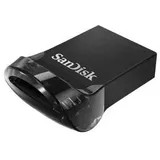 Sandisk SanDisk Ultra Fit USB 3.1 256GB Speicherstick USB-Flash-Laufwerk (Abnehmbar) schwarz