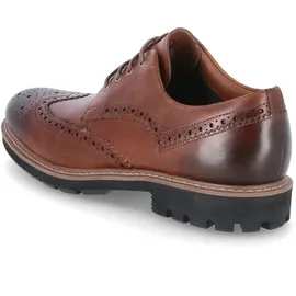 CLARKS Herren Batcombe Wing Derbys, Braun (Dark Tan Lea), 40 EU