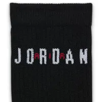 Nike Jordan Everyday Crew Socken 6er Pack Schwarz/Rot/Weiß M