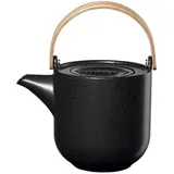 Asa Selection Teekanne Coppa 1000 ml Porzellan Schwarz