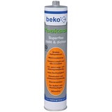 Beko Montagekleber 2403107 Tackcon Superflex,310ml, Kraftkleber, ohne Lösungsmittel, dunkelgrau