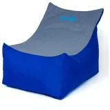 go gift Sitzsack, Blau, Grau, Oxford-Gewebe