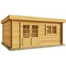 Alpholz Gartenhaus Spree-28 5,20 x 4,20 m Grau