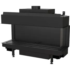 Kratki LEO 100 Gaskamin 9 kW schwarz