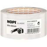 NOPI Packband Classic transparent 50,0 mm x 66,0 m 1 Rolle