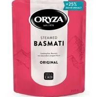 Oryza Steamed Basmati Reis Original 2 x 250g MHD:30.7.24