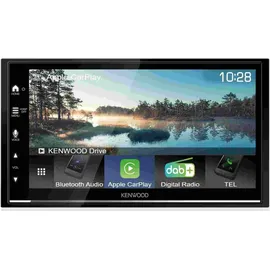 Kenwood DMX7722DABS 2-DIN Moniceiver 6,8 Zoll DAB+ Bluetooth USB CarPlay Android Auto