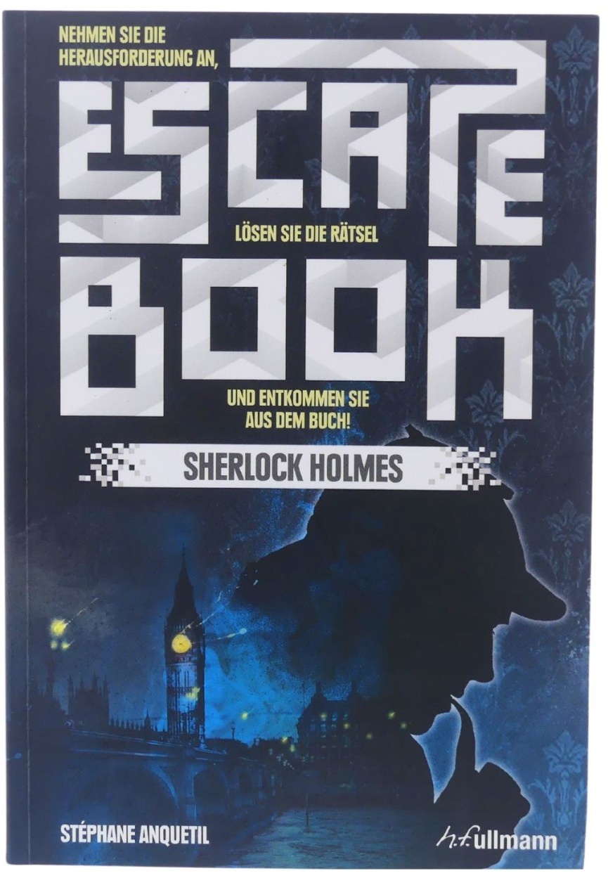 Escape Book / Escape Book - Sherlock Holmes Rätsel Abenteuer Spiel ullmann Bu...