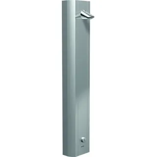 Schell Linus Vorwand-Duschpaneel 008260899 Alu-eloxiert, Selbstschluss Mischwasser, Kopf
