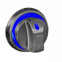 All'Grill All Grill Gasgrill ALLGRILL Metallguss Drehknöpfe mit LED-Beleuchtung und Farbwechsler silberfarben