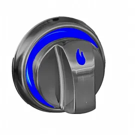 All'Grill All Grill Gasgrill ALLGRILL Metallguss Drehknöpfe mit LED-Beleuchtung und Farbwechsler silberfarben