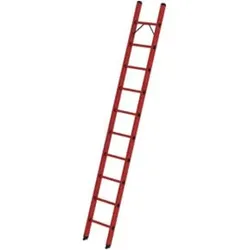 MUNK Vollkunststoff-Anlegeleiter 10 Sprossen