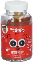 Nat & Form Junior + Immunité Oursons Gummies 60 pc(s)