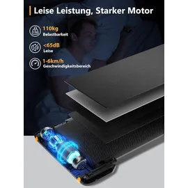 KINGSMITH WalkingPad Z1 Schwarz/Grau