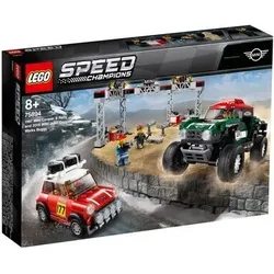 LEGO® Speed Champions 75894 Rallyeauto 1967 Mini Cooper S und Buggy 2018 Mini John Cooper Works