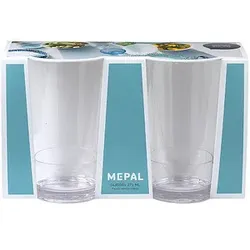 MEPAL Trinkgläser Flow 275,0 ml, 2 St.