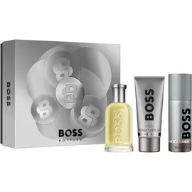 HUGO BOSS Boss Bottled Eau de Toilette 100 ml + 100 ml Shower Gel + Deo Spray 150 ml Geschenkset 2025