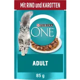 PURINA ONE Adult in Sauce Rind 26x85g