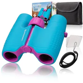 Bresser Junior 11250 - Kinder-Fernglas 6x21 (blau), mit Tasche