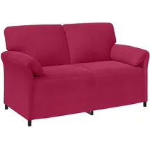 vidaXL Sofa Weinrot 158 x 83 x 95 cm Samt