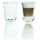 De'Longhi DELONGHI Thermoglas 2erSet DLSC312 Latte Macchiato Gläser Transparent