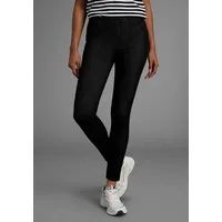 Arizona Jogg Pants »High Waist« extra-eng geschnitten, knöchellange Beinform, hoher Bund, Gr. 42 - N-Gr, black, , 34267560-42 N-Gr