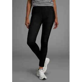 Arizona Jogg Pants »High Waist« extra-eng geschnitten, knöchellange Beinform, hoher Bund, Gr. 42 - N-Gr, black, , 34267560-42 N-Gr