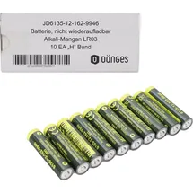 Panasonic Batterie, 1,5 V, Micro, LR03,AAA