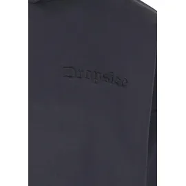dropsize HEAVY OVERSIZE EMBO HOODIE - schwarz,