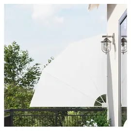 vidaXL Balkon-Sichtschutz 140 x 140 cm Weiß Polyester 