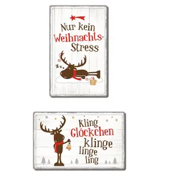 Gilde Metall Schild Weish Hirsch Hannes