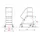 Euroline Mobile Podesttreppe 3 Stufen  Grau Aluminium
