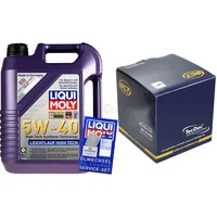 EISENFELS Filter Set Inspektionspaket 5 Liter Motoröl Leichtlauf High Tech 5W-40 Ölfilter