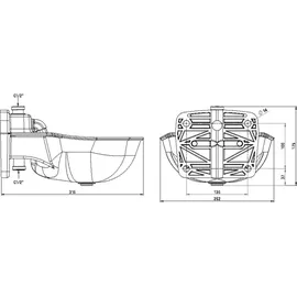 Kerbl Tränkebecken K75 1/2" Grün