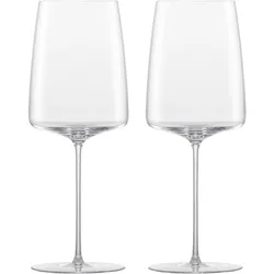 ZWIESEL GLAS Serie SIMPLIFY Weinglas kraftvoll & würzig mundgeblasen 2 Stück 689...