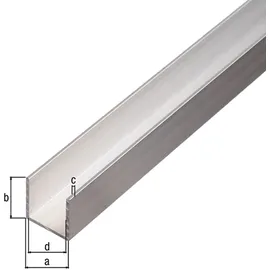 GAH Alberts BA-Profil U-Form 1000 x 8 x 8 x 1 mm