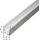 GAH Alberts BA-Profil U-Form 1000 x 8 x 8 x 1 mm