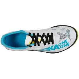Hoka One One Rocket Middle-Distance Spikeschuh Black/Cyan - Schwarz 41 1/3 - 41 1/3, EU