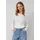 s.Oliver Geripptes Slim-Fit-Longsleeve Weiß/Schwarz M